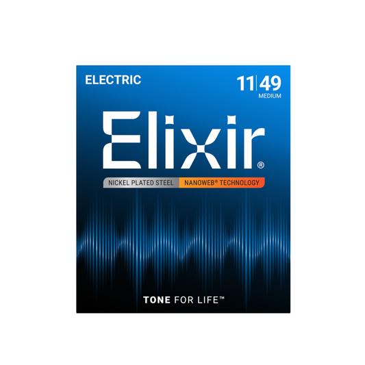 Elixir 12102 / 011-049 / Nanoweb Electric Guitar Strings
