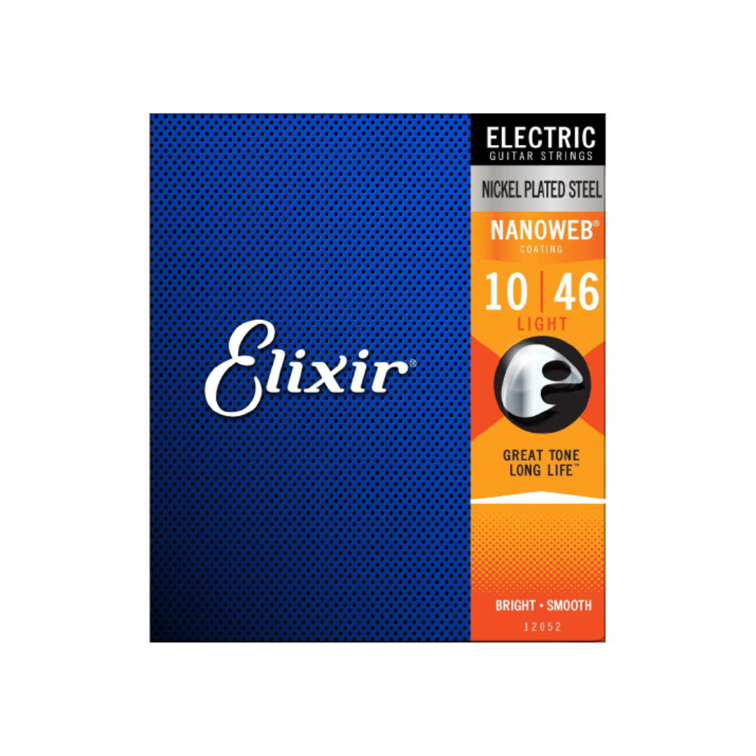 Elixir 12052 / 010-046 / Nanoweb Electric Guitar Strings