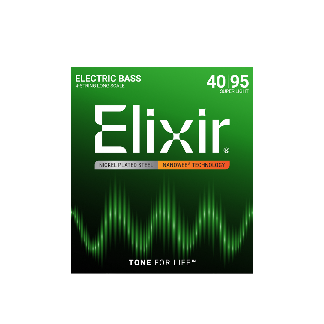 Elixir 14002 4 String Superlight Long Scale 045 - 095