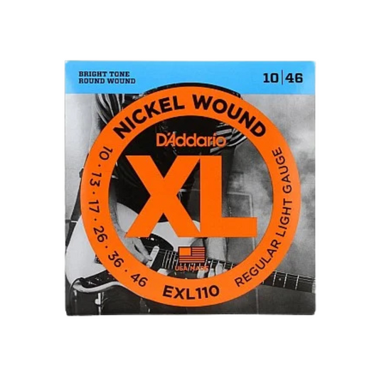 D'Addario EXL 110 ( 10-46 ) Regular Light Electric Guitar Strings