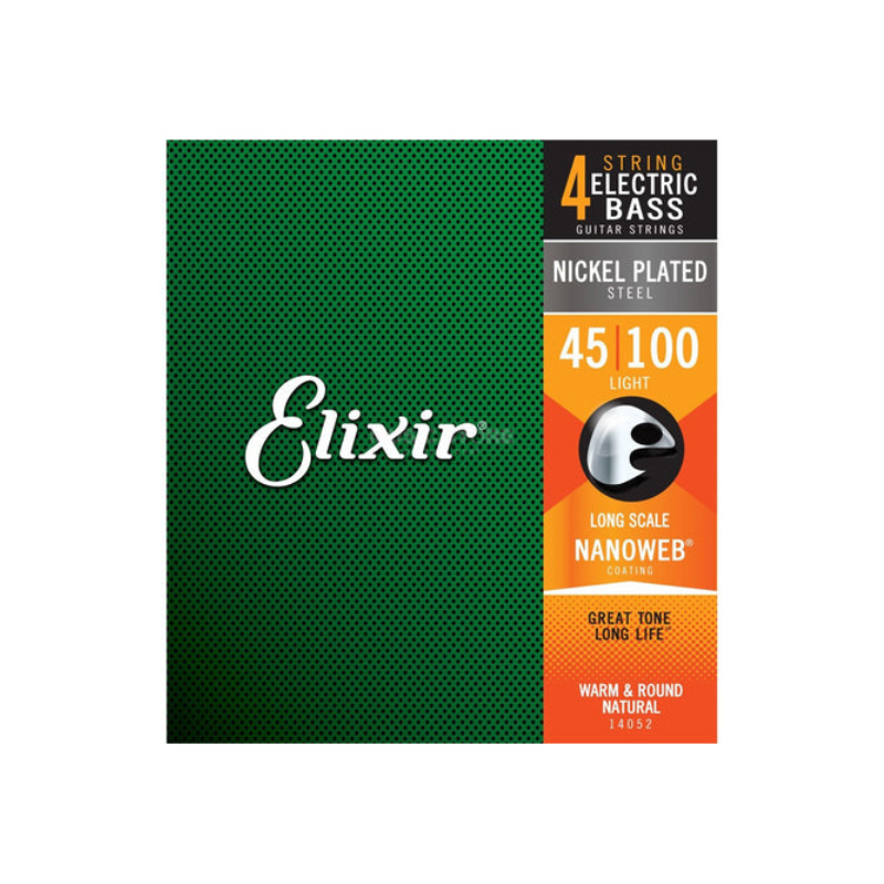 Elixir 14052 4 Strings Light - Long Scale 045- 100