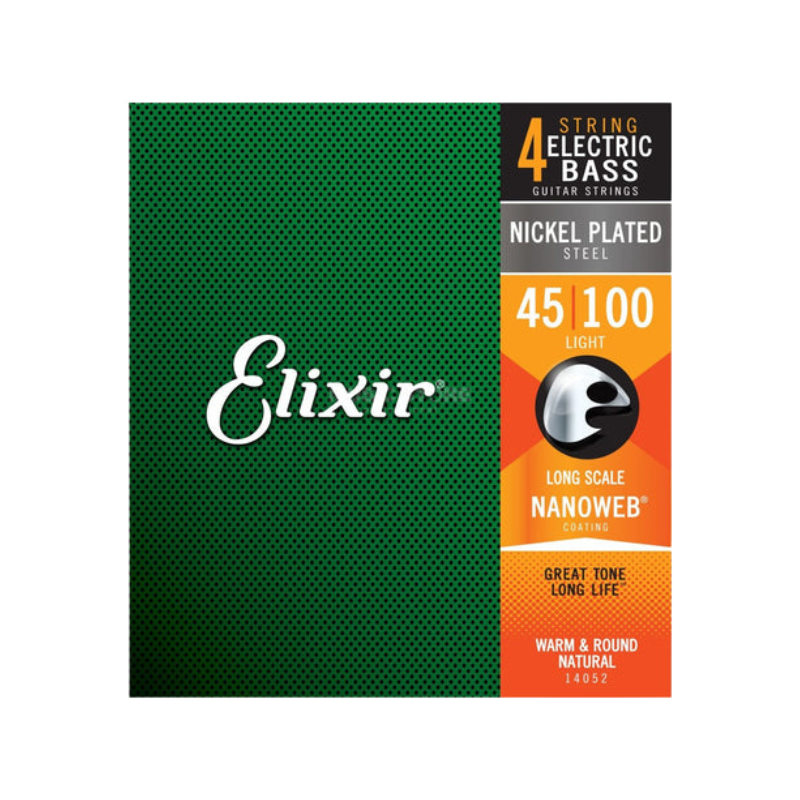 Elixir 14052 4 Strings Light - Long Scale 045- 100