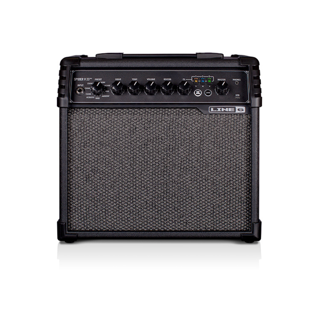 Line 6 Spider V 20 MKII Combo Guitar Amplifier