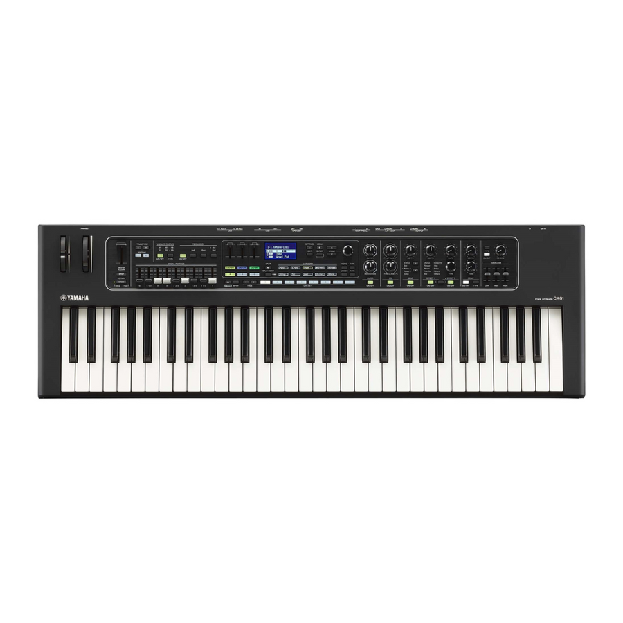 Yamaha Stage Keyboard CK61