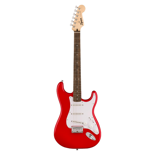 Squier Sonic Stratocaster HT White Pickguard Laurel FB - Torino Red