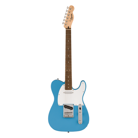 Squier Sonic Telecaster Laurel FB Black Pickguard - California Blue