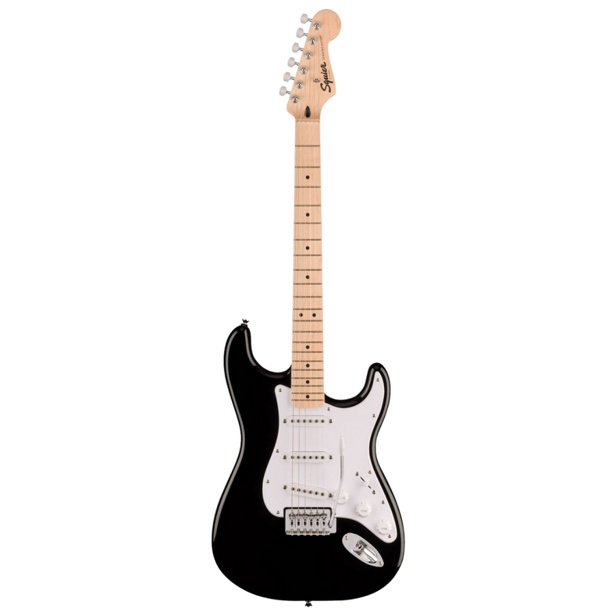 Gitar Elektrik Squier Sonic Stratocaster Maple FB - Black
